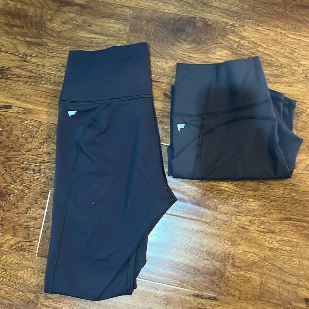 Fabletics set (leggings + matching shorts)